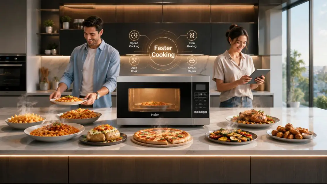 Microwaves cook differently