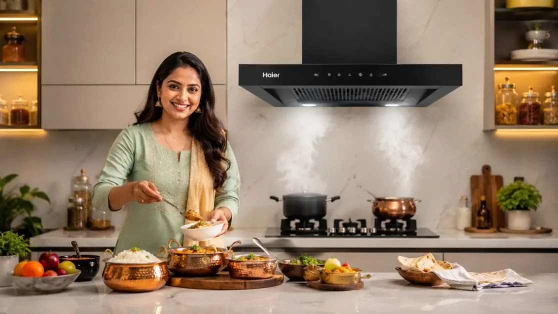 Modern kitchens need perfect chimney