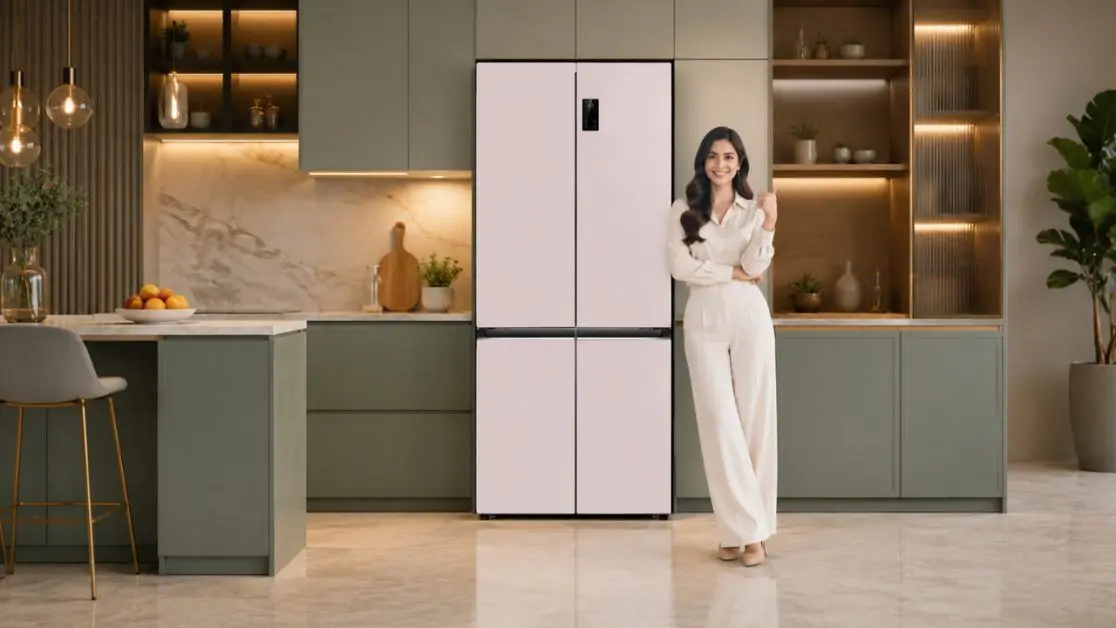 Modern refrigerator is architectural