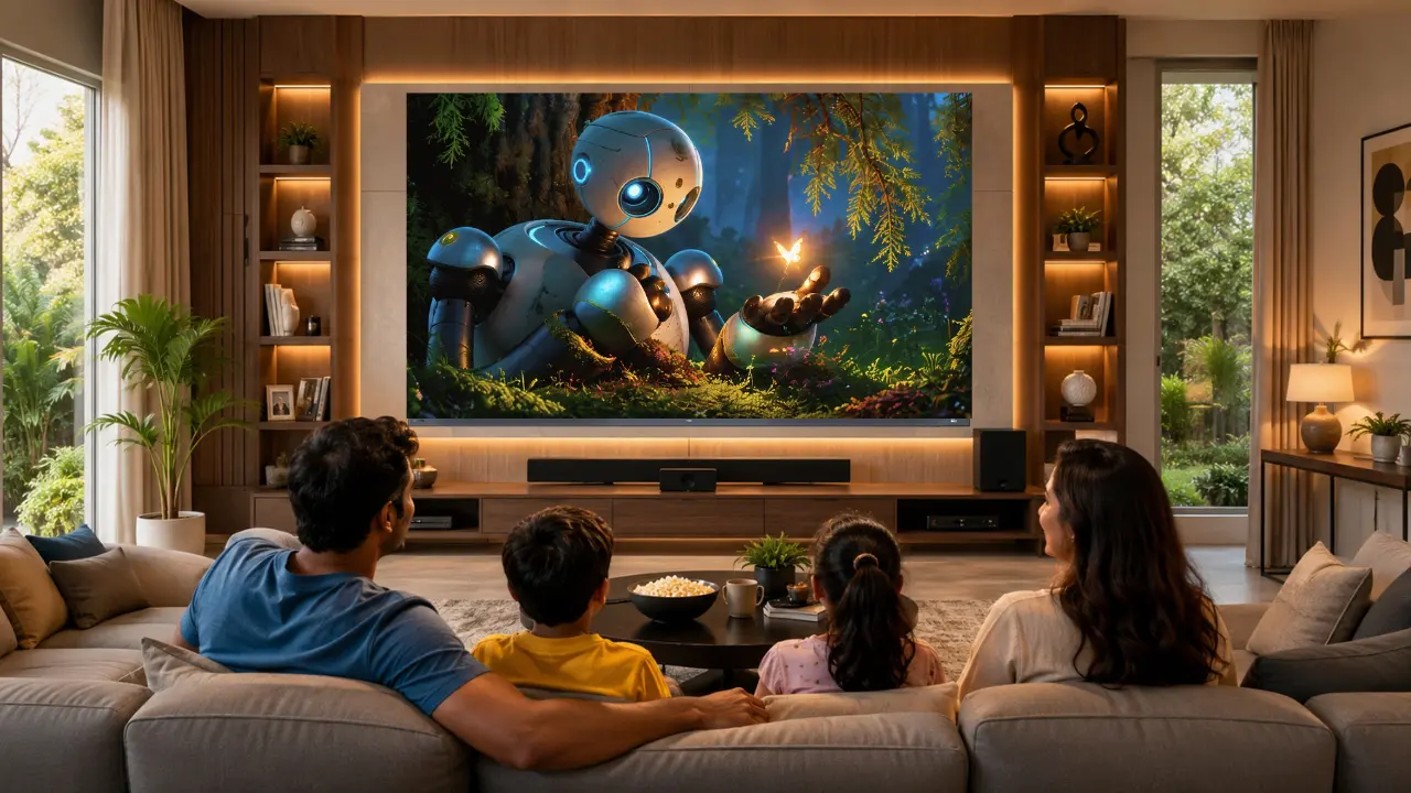 Premium viewing at home theatre