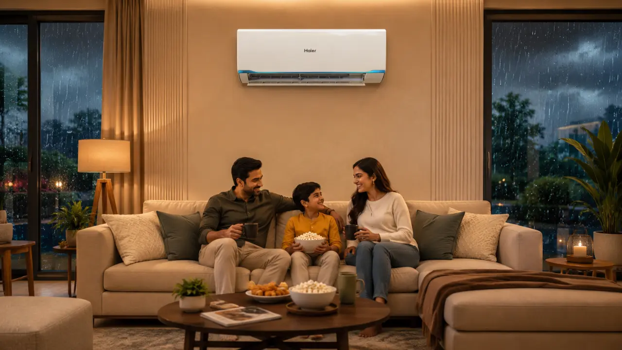 Smart AC Cooling During Monsoon Season