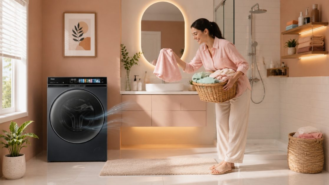 Solve laundry problem with perfect washing machine
