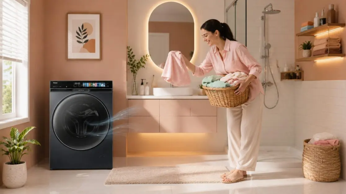 Solve laundry problem with perfect washing machine
