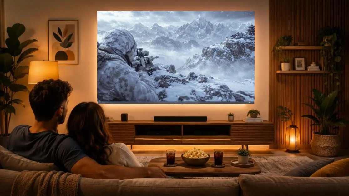 Streaming content on smart TV