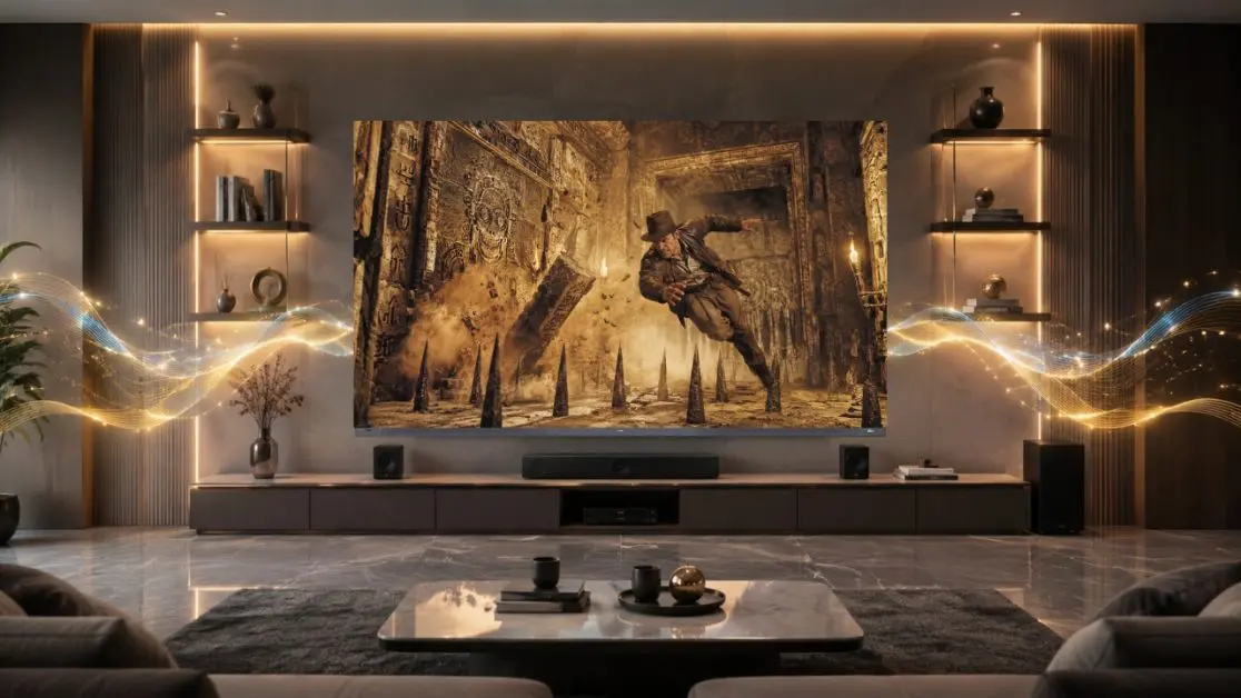 TV speakers to cinematic sound