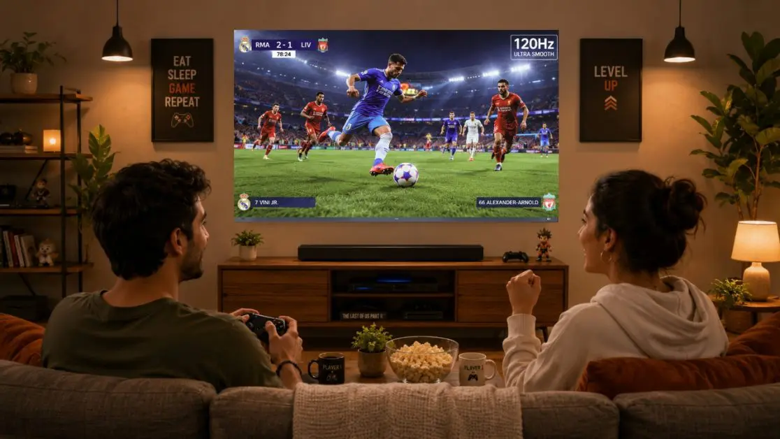 TV with perfect Refresh Rate for gaming