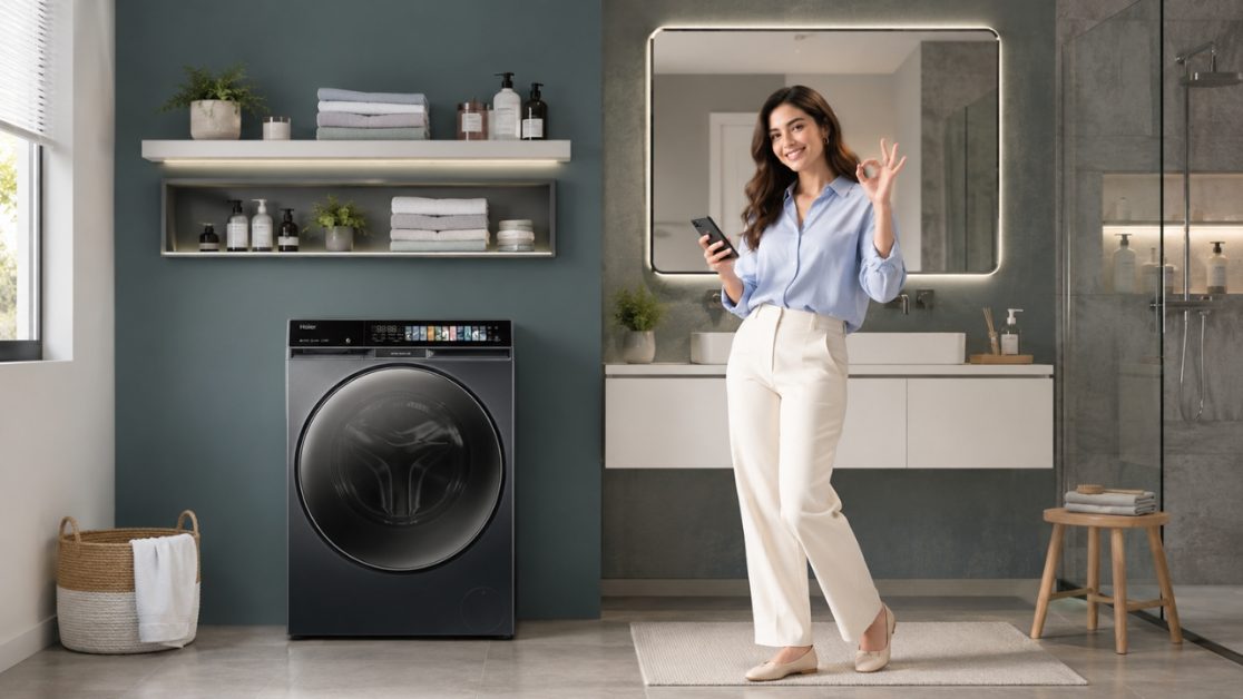 This washing machine is a perfect laundry solution