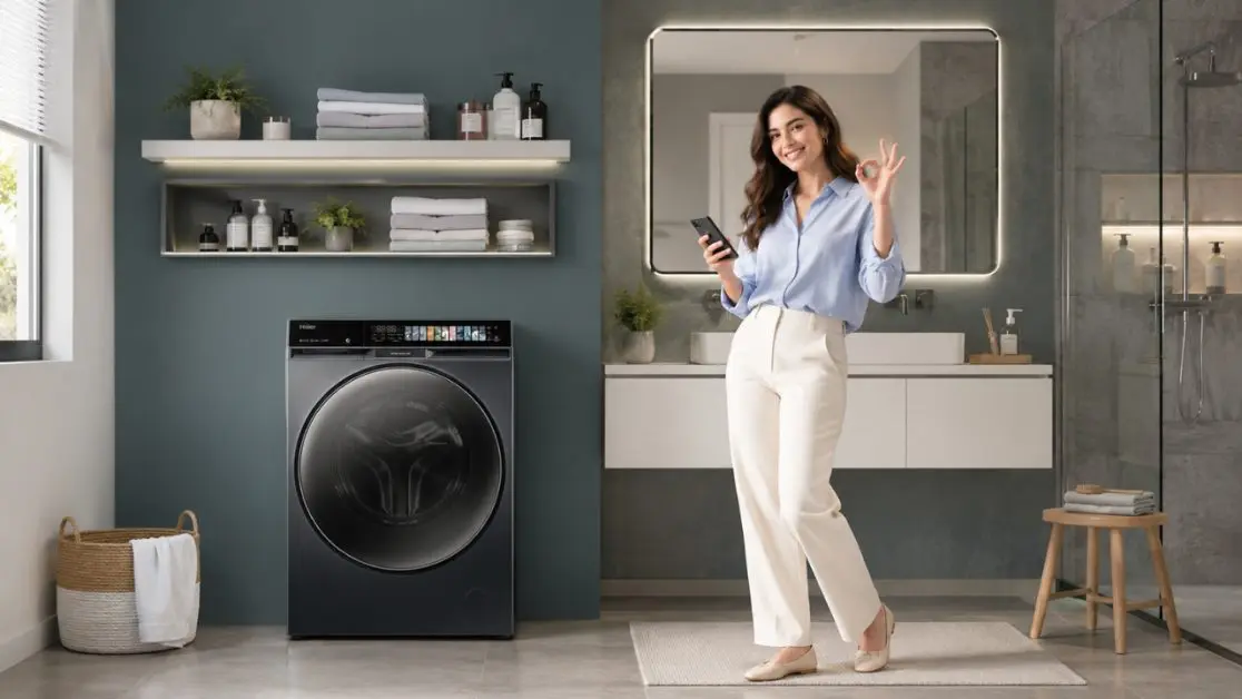 This washing machine is a perfect laundry solution