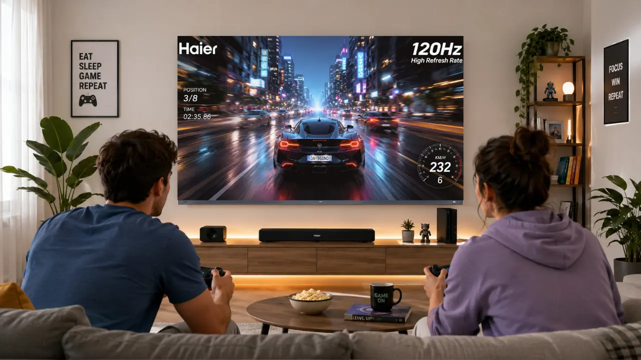 Top Features of Haier High Refresh Rate TVs