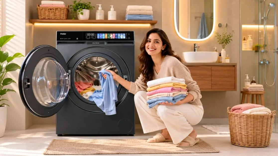 Washing machine with Ease of Use