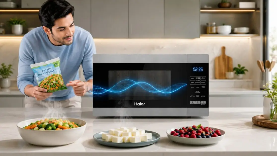 Auto Defrost for Microwave Cooking