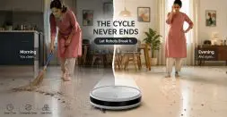 Cleaning your home with robot vacuum cleaner