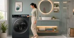 Colour Touch Screen in Modern Washing Machines