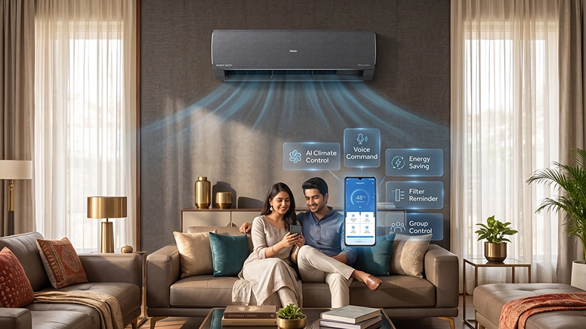 Control Cooling Anytime and Anywhere with the Haismart App