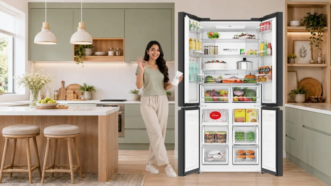 Convertible Mode in refrigerator can be used for multi purpose