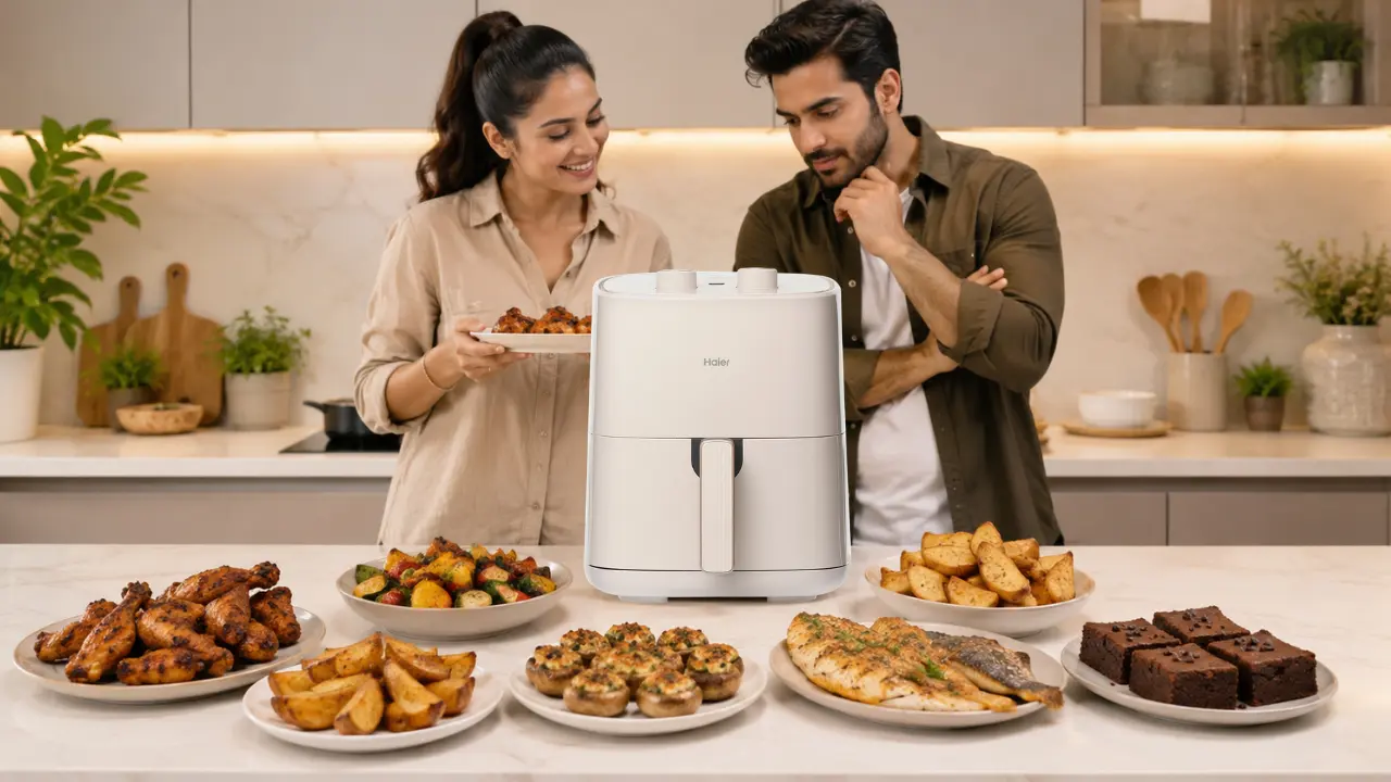 Cook in a 5L Air Fryer