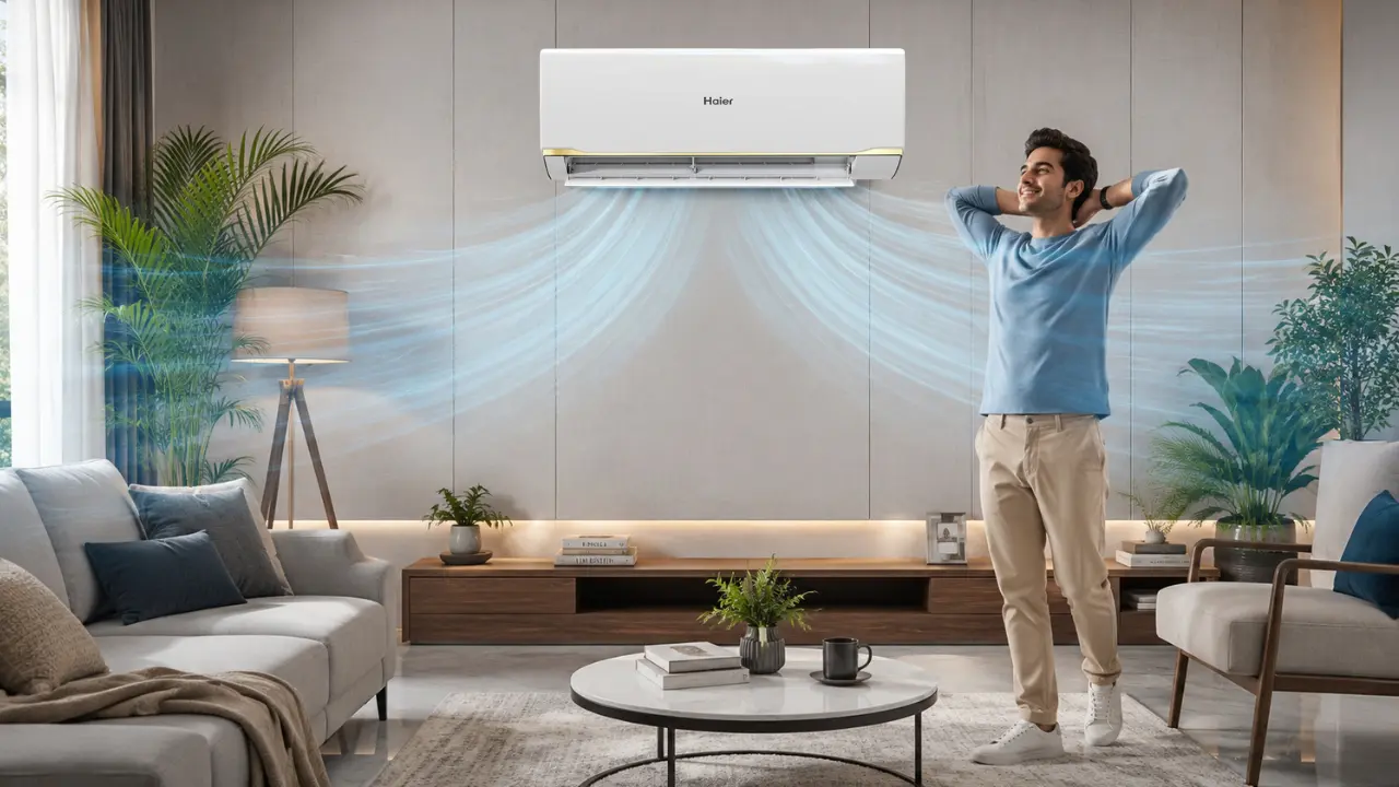 Cross Flow Fan in an Air Conditioner