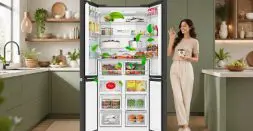 Deo Fresh Technology in refrigerator