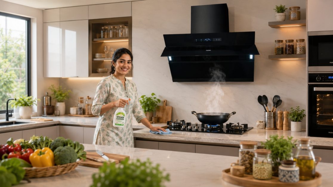 Gesture Control in chimney When Your Hands Are Busy