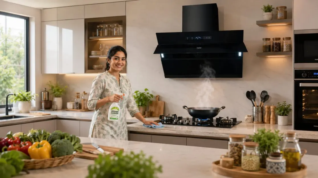 Gesture Control in chimney When Your Hands Are Busy
