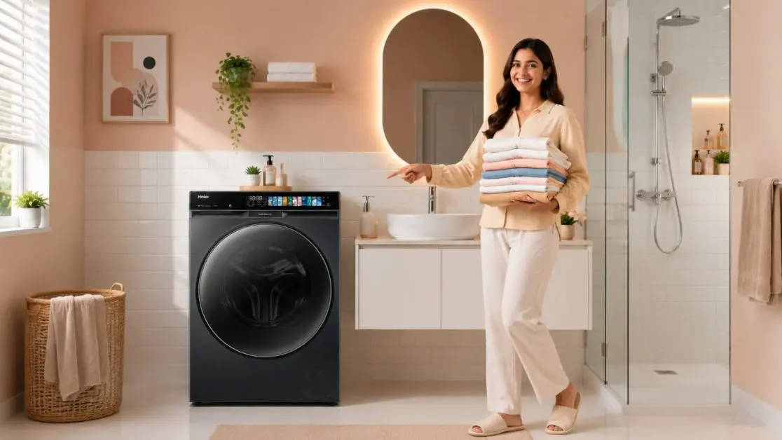 Get Colour Touch Screen Control Panel in Washing Machines