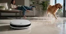 Get cleaner home with robot vacuum cleaner