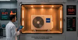 Haier Tests ACs for Harsh Weather