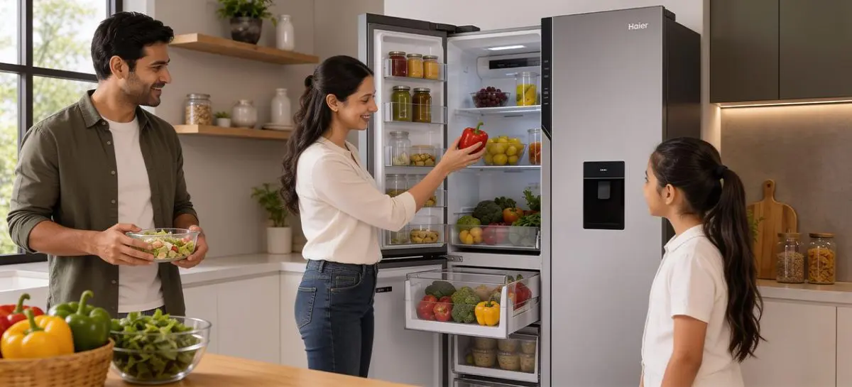 How Does a 3-Door Refrigerator Help Reduce Food Waste