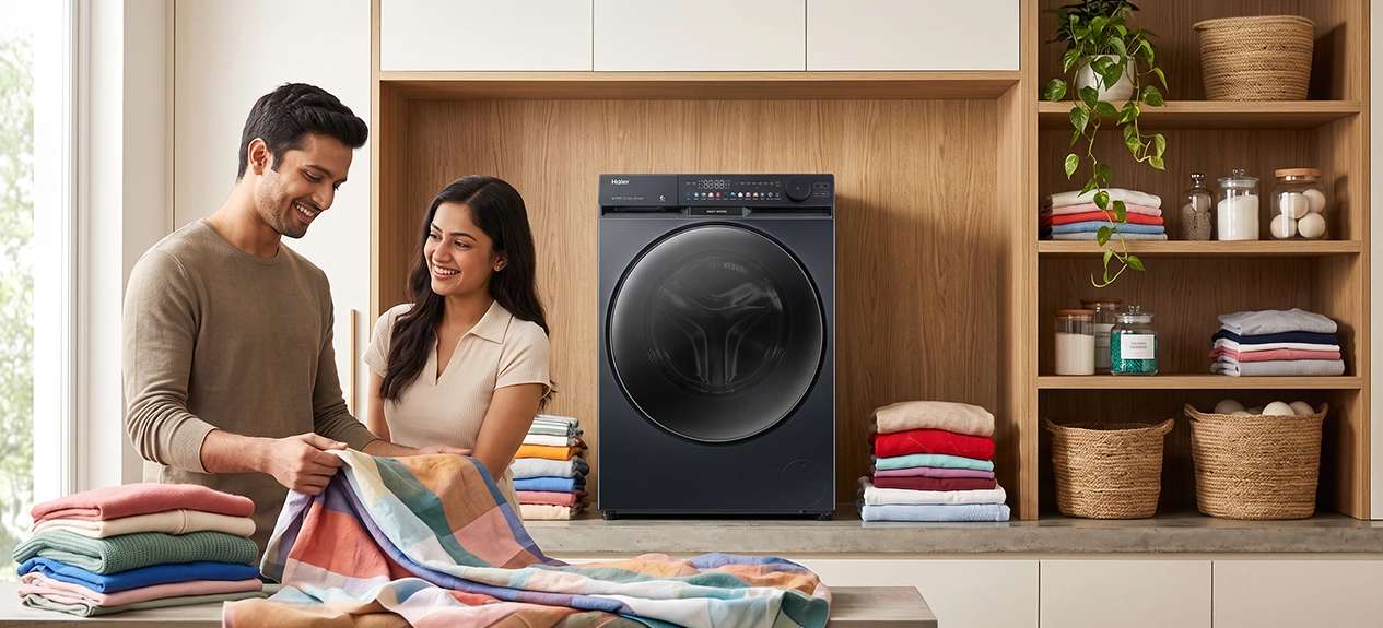 How Haier Washing Machines Protect Colours and Fabrics