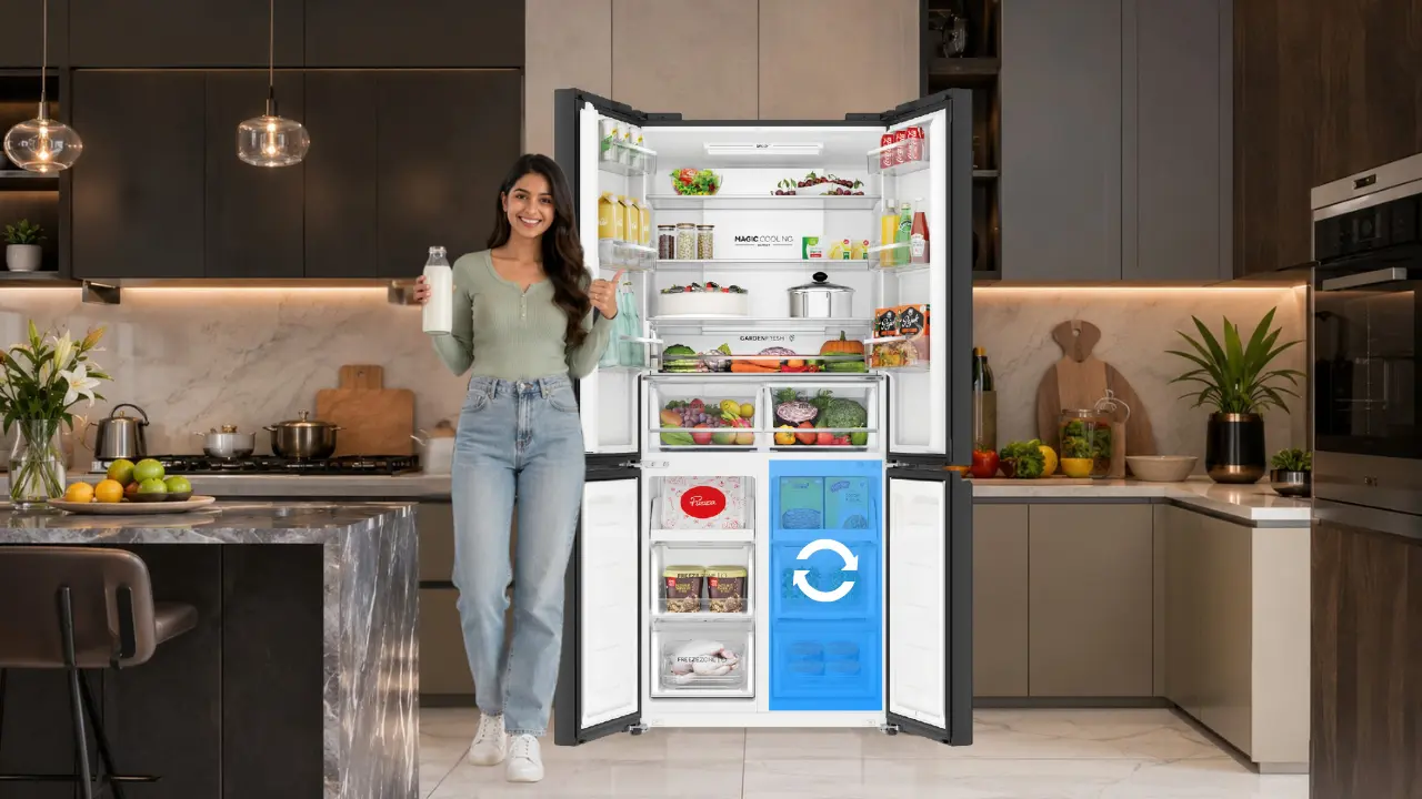 Magic Convertible Mode in refrigerator