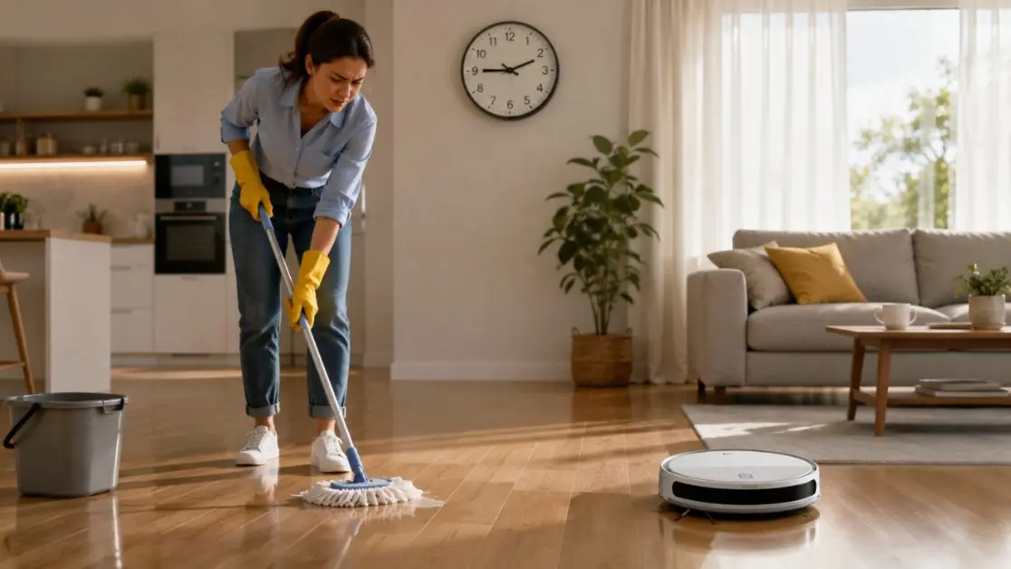 Manual Cleaning is Still a Problem in Indian Homes