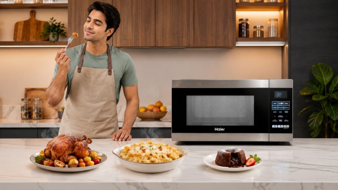 Microwave features Multi-Stage Cooking