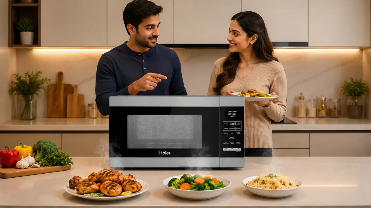 Multi-Stage Cooking in a Microwave