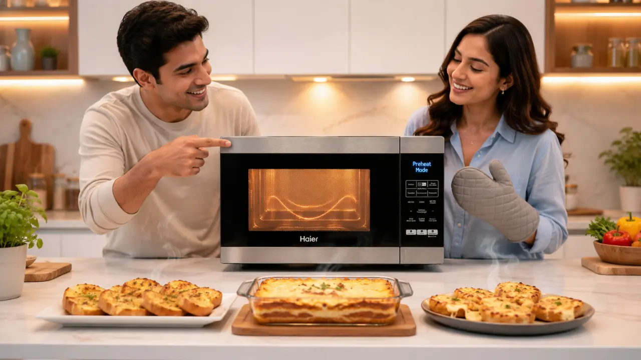 Preheat Function in a Microwave
