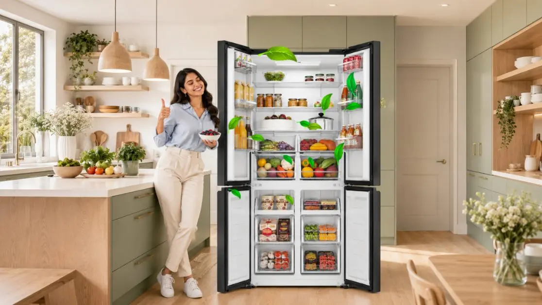 Refrigerator solves Bad Odours