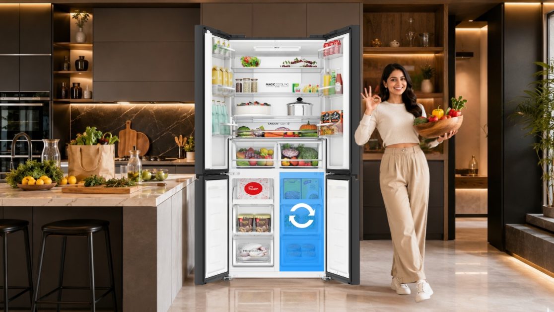 Refrigerator with Magic Convertible Mode