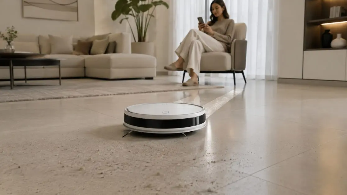 Robot Vacuum Cleaner clean places which most people forget