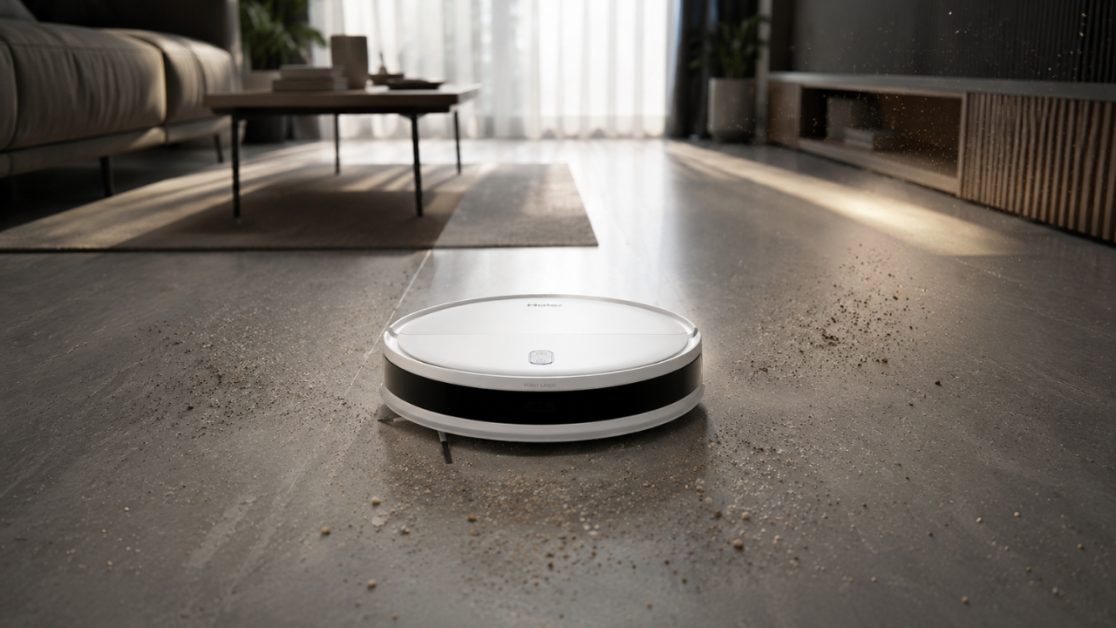 Robot Vacuum Cleaning dust