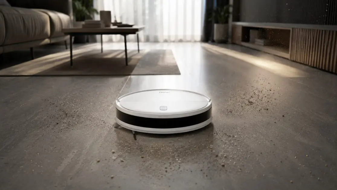 Robot Vacuum Cleaning dust