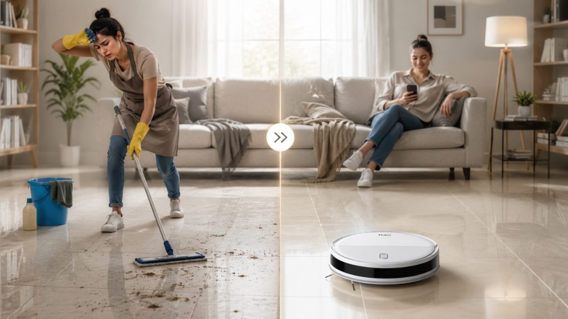 Robot Vacuum cleaner understands the House