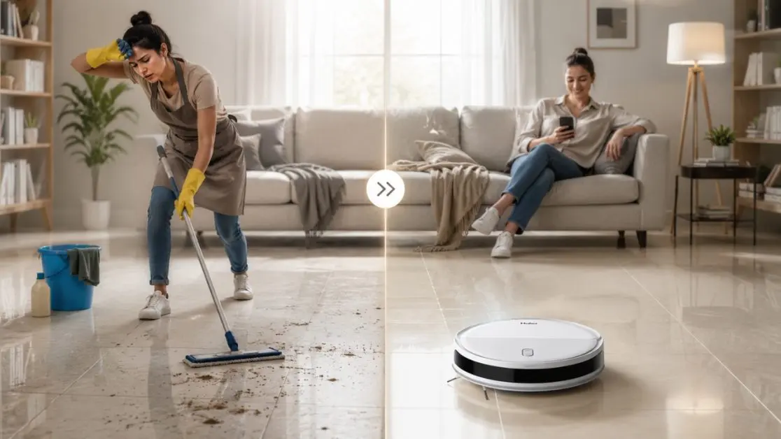 Robot Vacuum cleaner understands the House