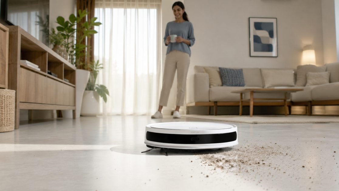 Robot vacuum cleaner with Higher Suction Always Mean Better Cleaning