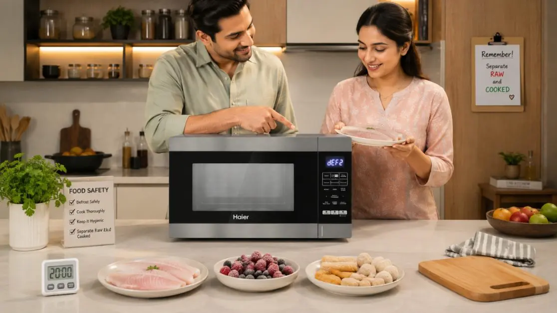 Safe Defrosting in microwave
