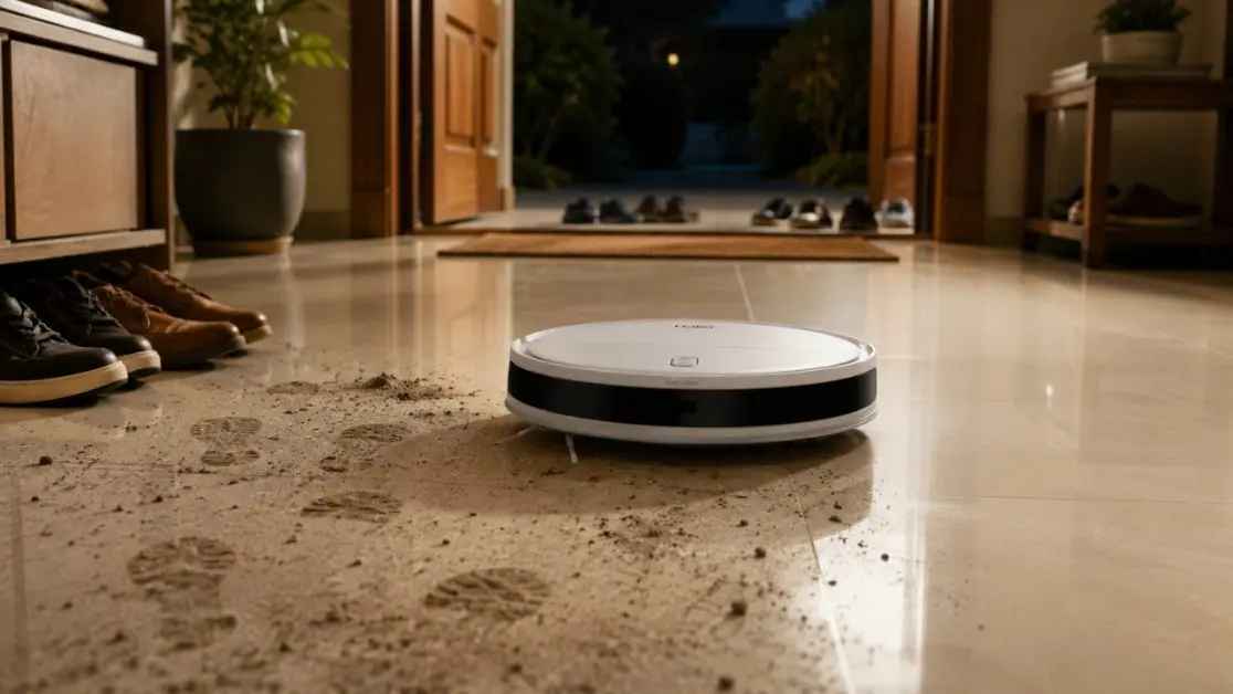 Scheduled Cleaning with Robot Vacuum Cleaner Fits Busy Lifestyles