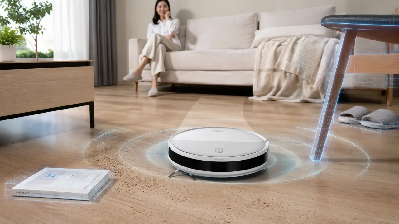 Smart Sensors Help Robot Vacuums Avoid Obstacles