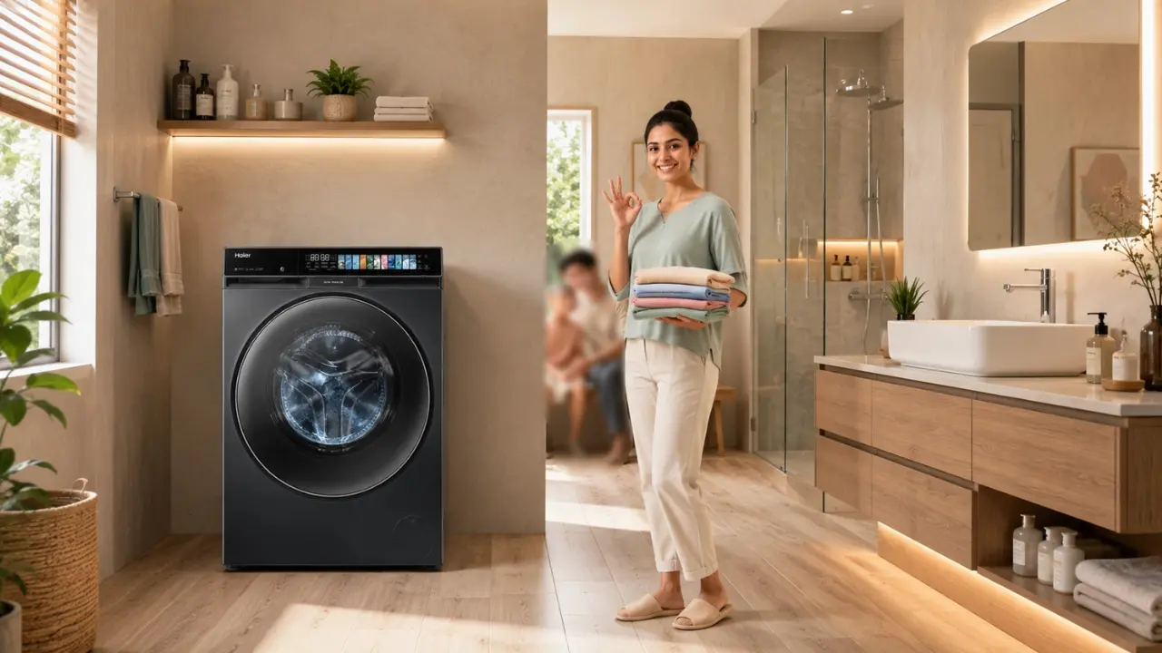 Smart Washing Machine for Busy Families