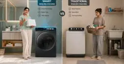 Smart Washing Machines vs Traditional Washing Machines