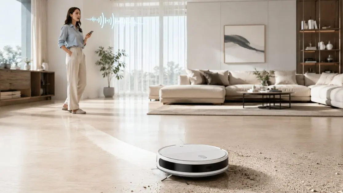 Voice Control Works in Robot Vacuum Cleaners