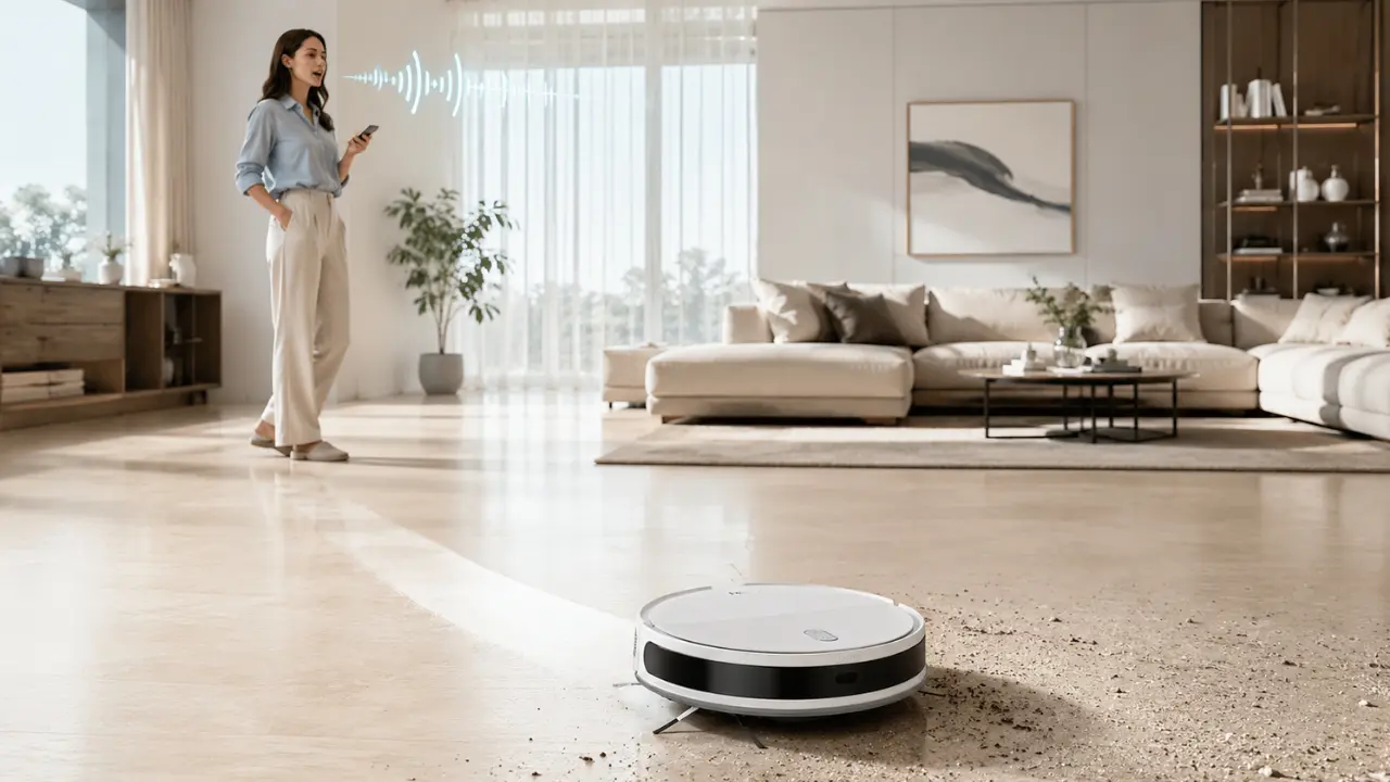 Voice Control Works in Robot Vacuum Cleaners