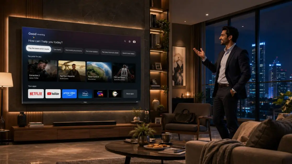 Voice Search feature in TV